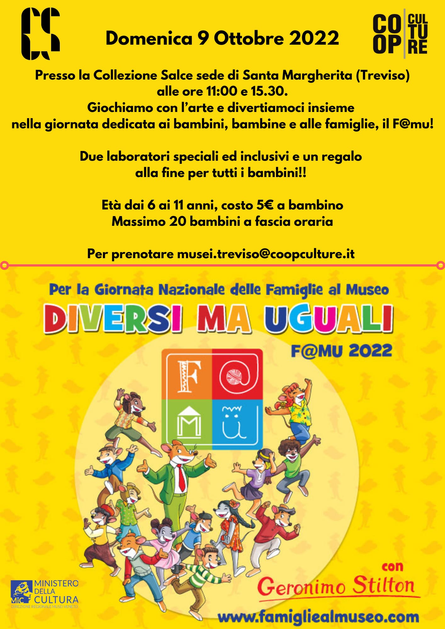 Giornata nazionale delle famiglie al Museo 2022 | Santa Margherita